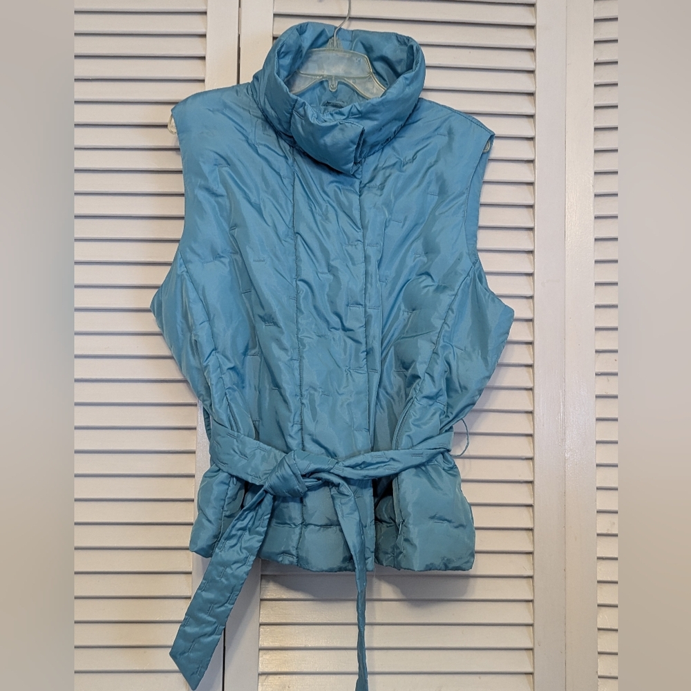 Vintage Talbot's Petite Blue Puffer Vest